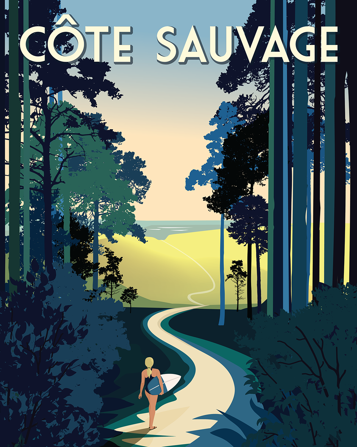 Côte Sauvage Surf